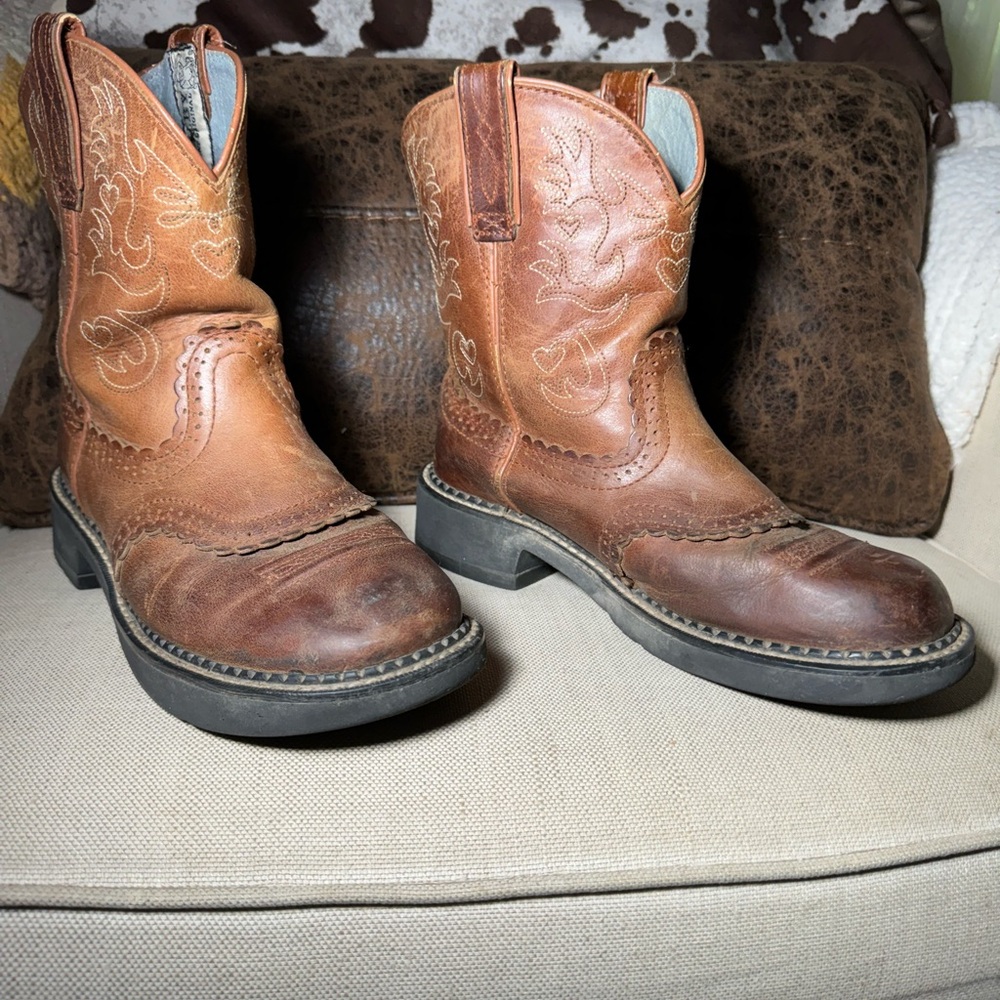 Ariat boots Fatbaby style